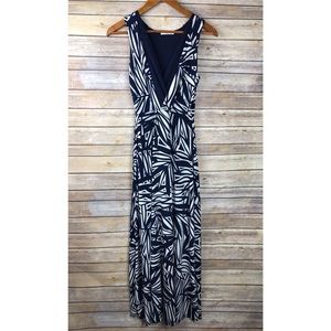 Stitch Fix | Le Lis Blue Print Knit Maxi Dress M